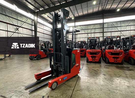 Apilador Eléctrico PREMIUM Reach HELI CQQ 18 G2 1800kg 3