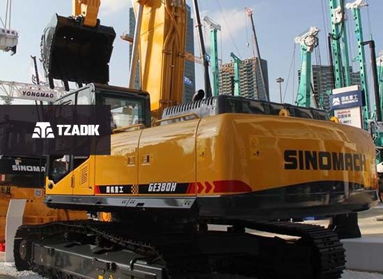 Excavadora 38Tt Sinomach Ge380H Sobre Orugas Metálicas 4
