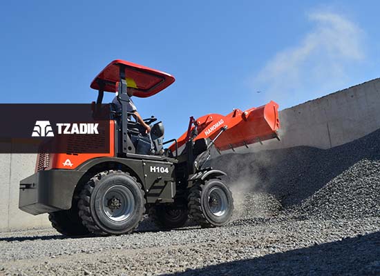 Pala Cargadora Hanomag H104 Con Techo Rops 5