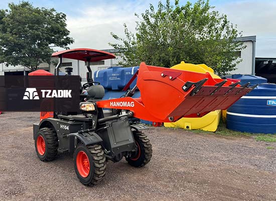 Pala Cargadora Hanomag H104 Con Techo Rops 6