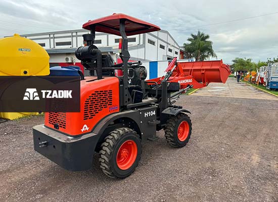 Pala Cargadora Hanomag H104 Con Techo Rops 2