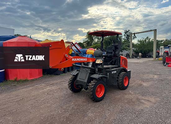 Pala Cargadora Hanomag H104 Con Techo Rops 4