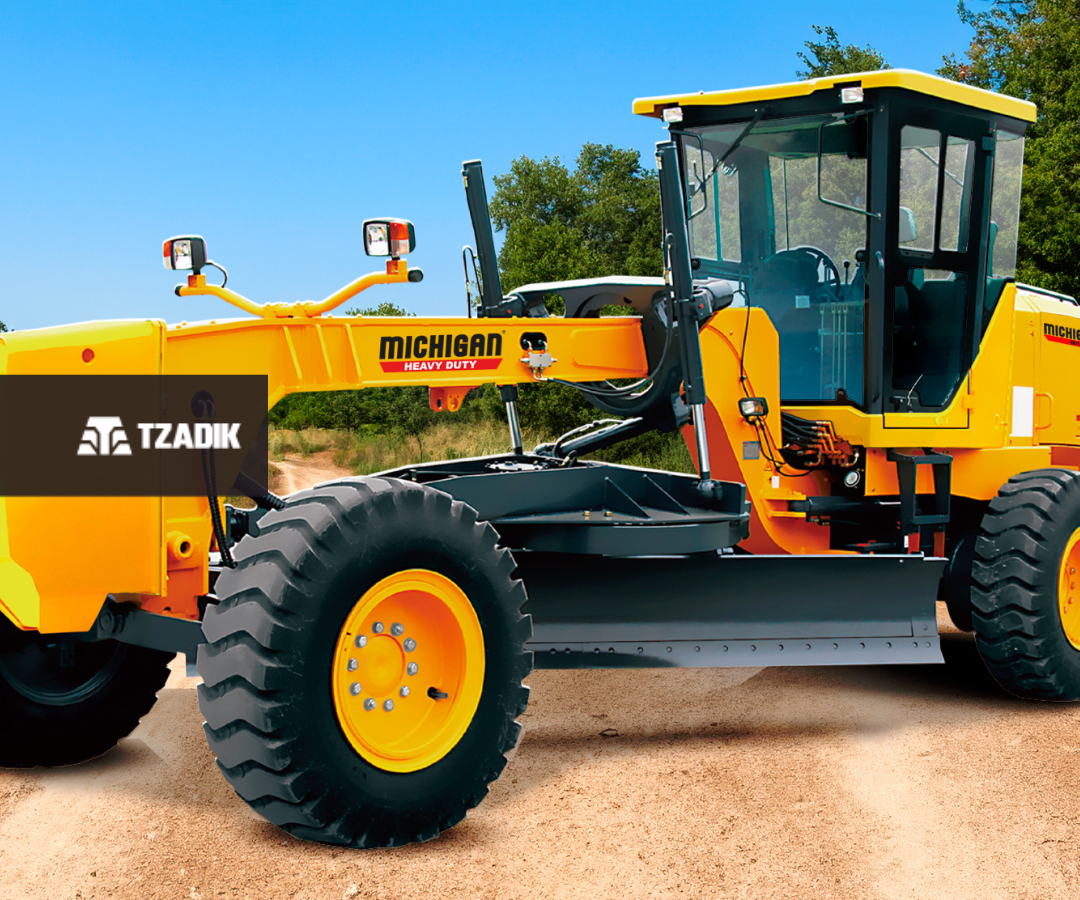 🚜 Motoniveladora Michigan modelo HD180M en TZADIK: Rendimiento Máximo y Financiación a tu Medida