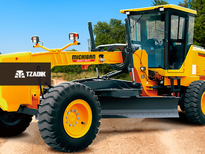 🚜 Motoniveladora Michigan modelo HD180M en TZADIK: Rendimiento Máximo y Financiación a tu Medida