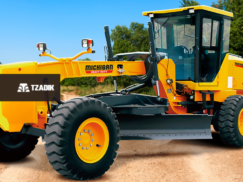 🚜 Motoniveladora Michigan modelo HD180M en TZADIK: Rendimiento Máximo y Financiación a tu Medida 1