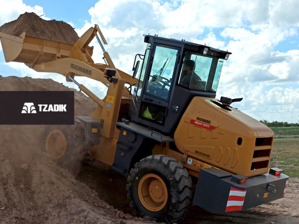 🚜 ¡POTENCIA DISPONIBLE! Pala Frontal Michigan modelo M50HD