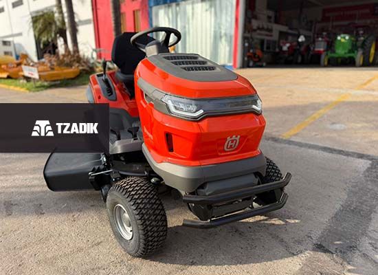 🚜 Tractor cortacésped Husqvarna TS 217TM 6