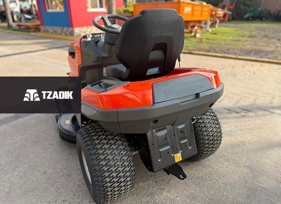 🚜 Tractor cortacésped Husqvarna TS 217TM 3