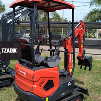BURGER K30 EXCAVADORA ORUGA DE GOMA 2,7 TN SHANCHAI marca Hanomag 2