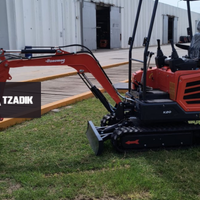 BURGER K30 EXCAVADORA ORUGA DE GOMA 2,7 TN SHANCHAI marca Hanomag 3