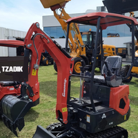 BURGER K30 EXCAVADORA ORUGA DE GOMA 2,7 TN SHANCHAI marca Hanomag 4