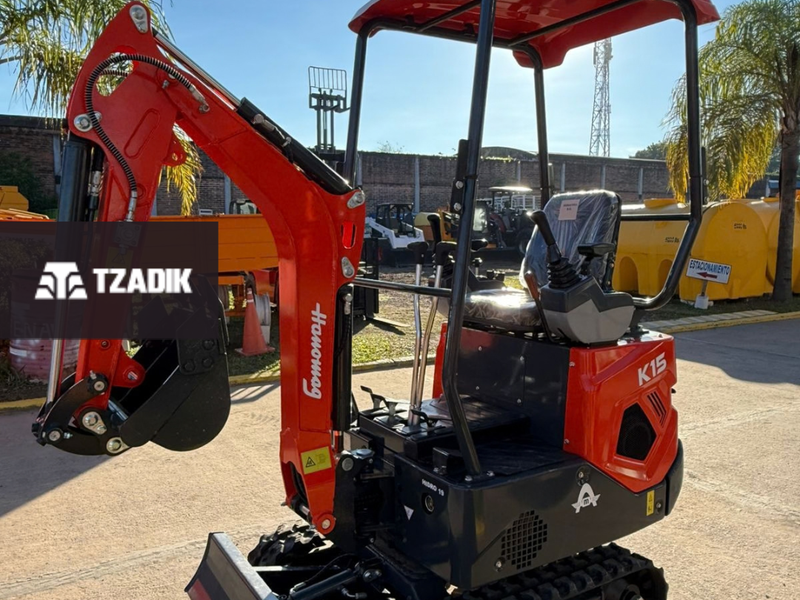 EXCAVADORA BURGER K15 - 1,2 TN COOP DIESEL 10HP 5