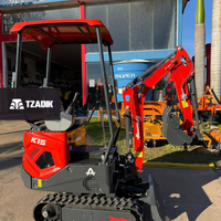 EXCAVADORA BURGER K15 - 1,2 TN COOP DIESEL 10HP 7