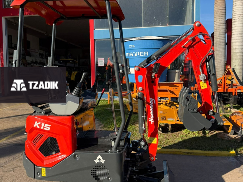 EXCAVADORA BURGER K15 - 1,2 TN COOP DIESEL 10HP 7