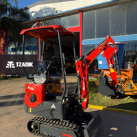 EXCAVADORA BURGER K15 - 1,2 TN COOP DIESEL 10HP 8