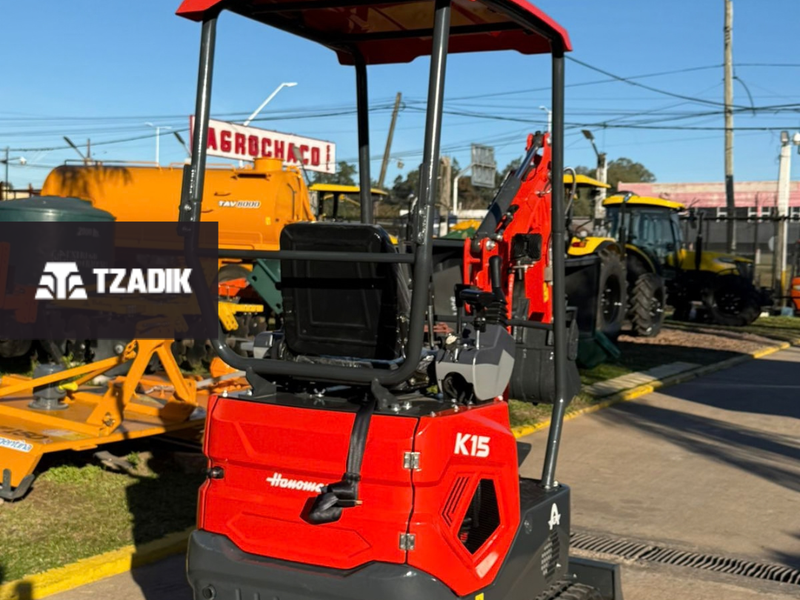 EXCAVADORA BURGER K15 - 1,2 TN COOP DIESEL 10HP 4