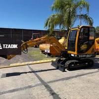 Excavadora Orugas De Goma Yuchai - Motor Kubota 4