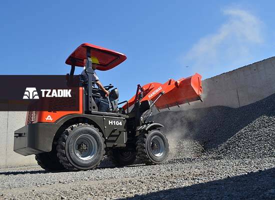 Pala Cargadora Hanomag H104 Con Techo Rops 5