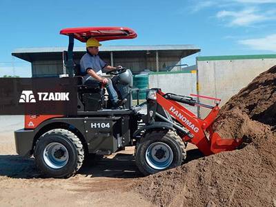 Pala Cargadora Hanomag H104 Con Techo Rops