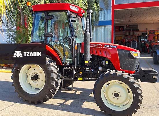 Tractor 🚜 Chery Word RK704-C 75HP 4X4 Cabina con Aire. 7