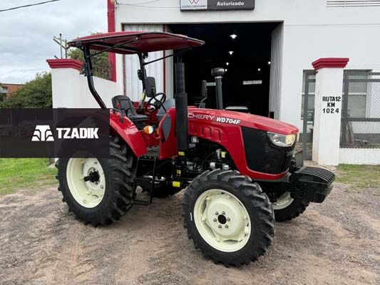 Tractor Chery Word WD704 | 75HP | 4X4 | ROPS 3