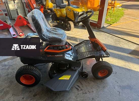 Tractor Corta Césped Eléctrico 100% a Batería 4