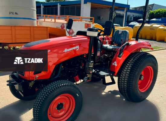 Tractor Hanomag 500 Parquero 4