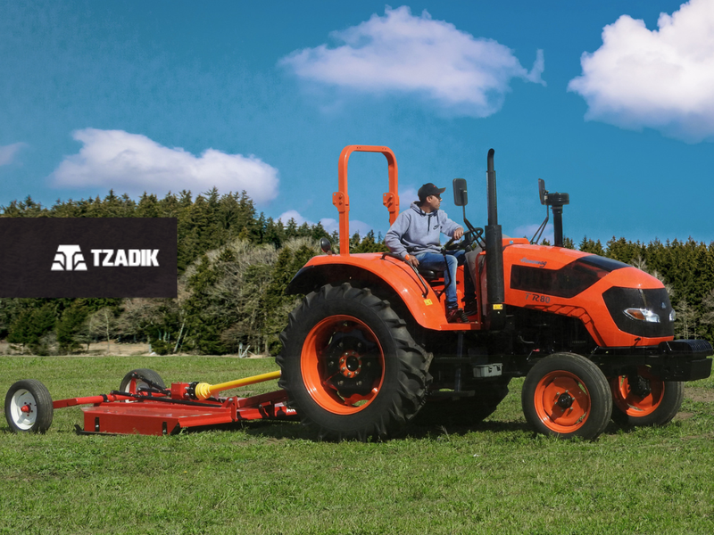 Tractor Hanomag TR80 - 80HP 2WD Agrícola ROPS 4