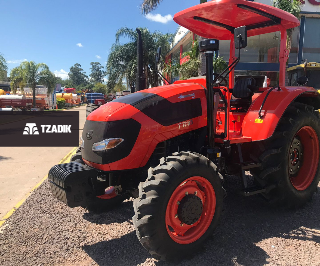 Tractor Hanomag TR85 - 80HP 4WD Agrícola ROPS 3